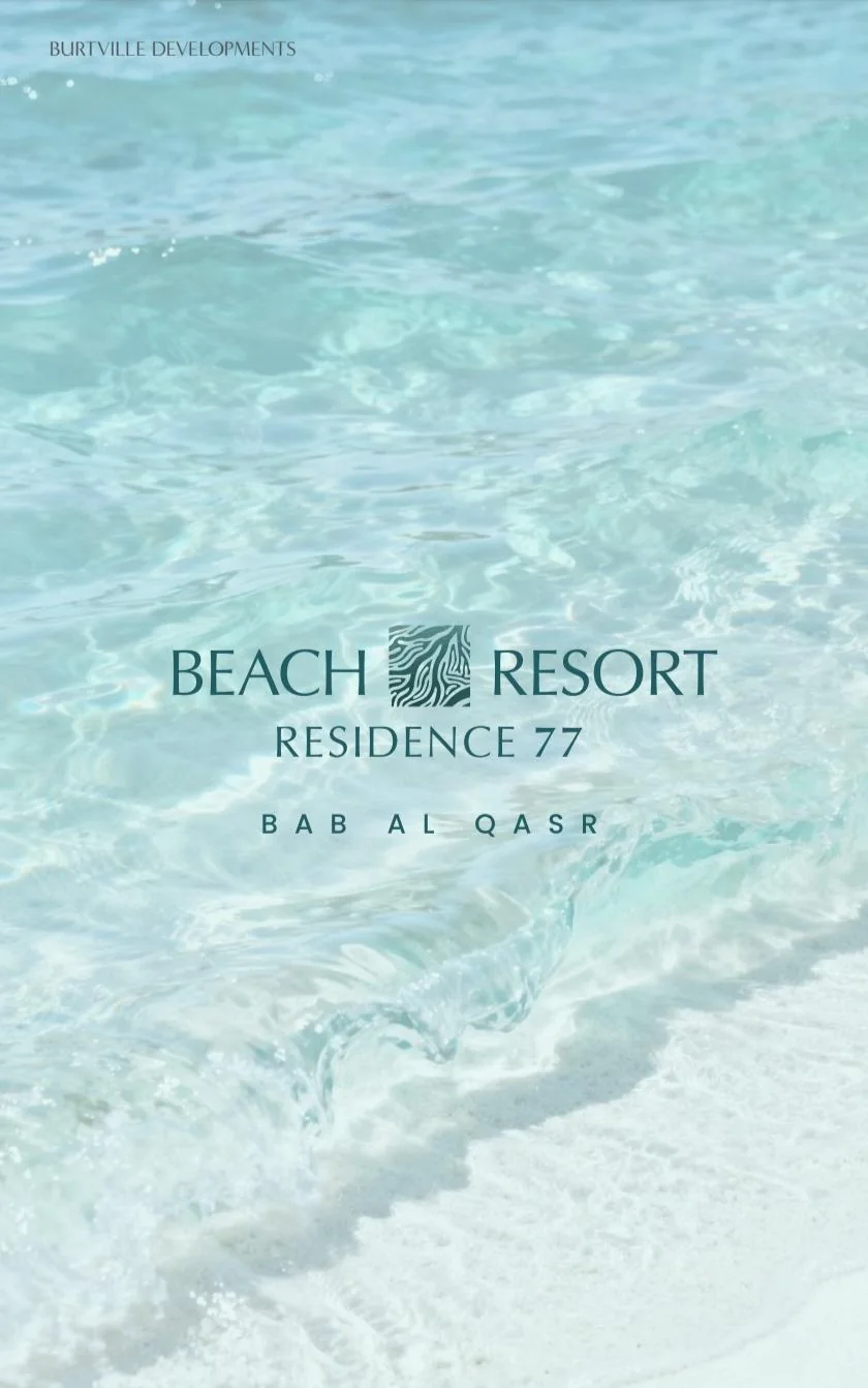 Beach Resort Residence 77 BAB AL QASR project identity